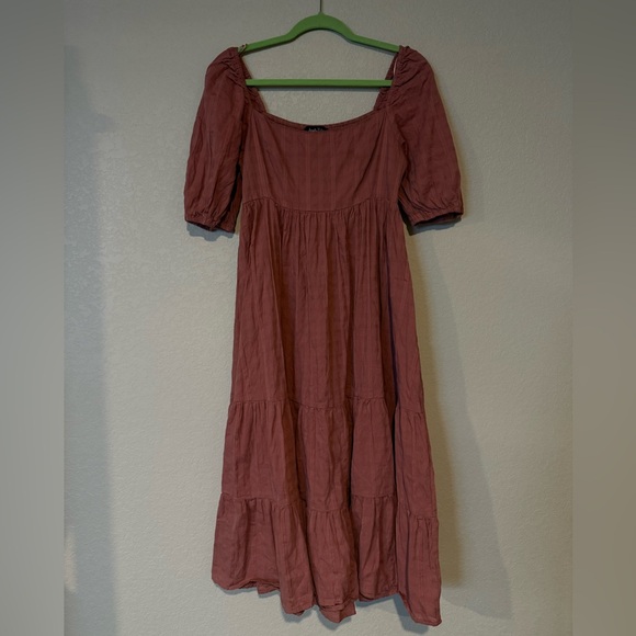 Lovely Day Dresses & Skirts - Lovely Day Dusty Rose Midi Dress